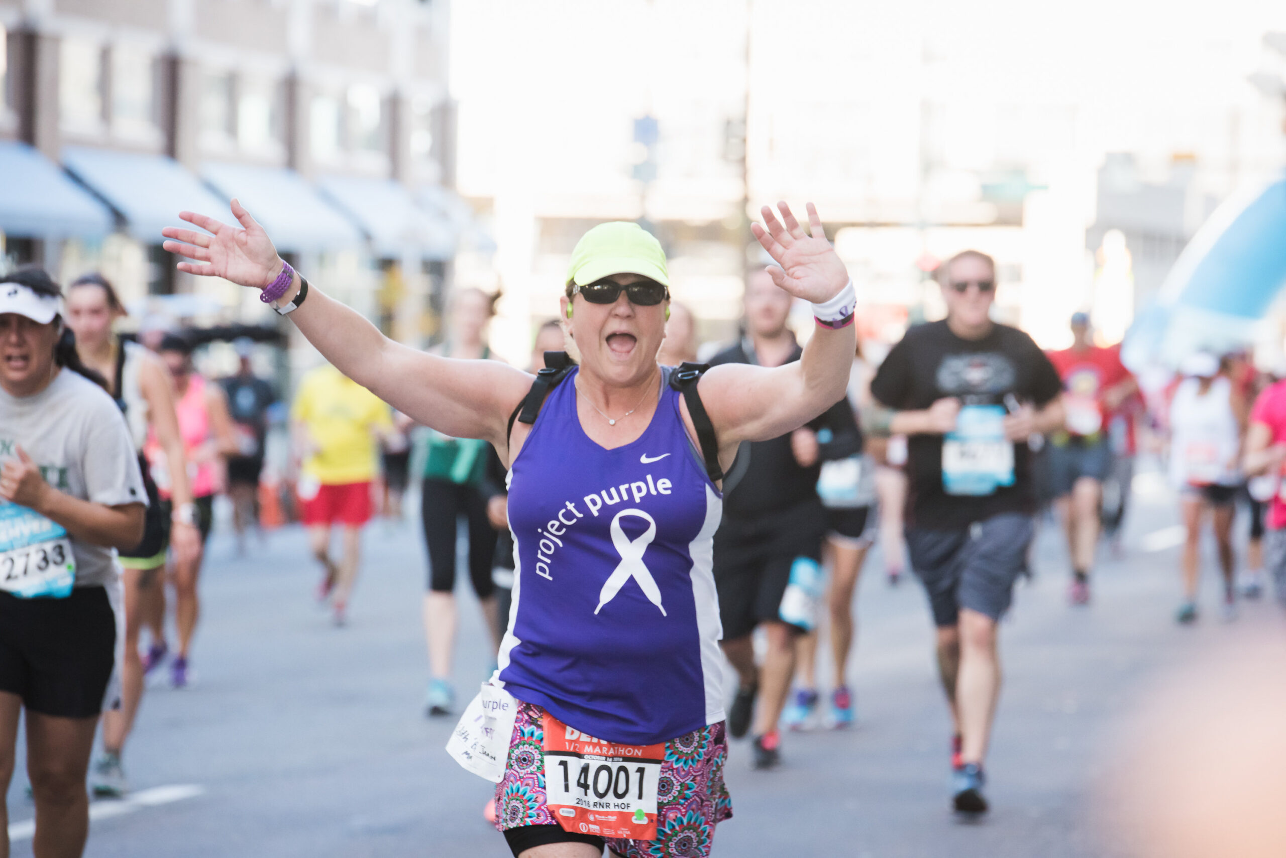 Denver Colfax Marathon Team 2024 Project Purple