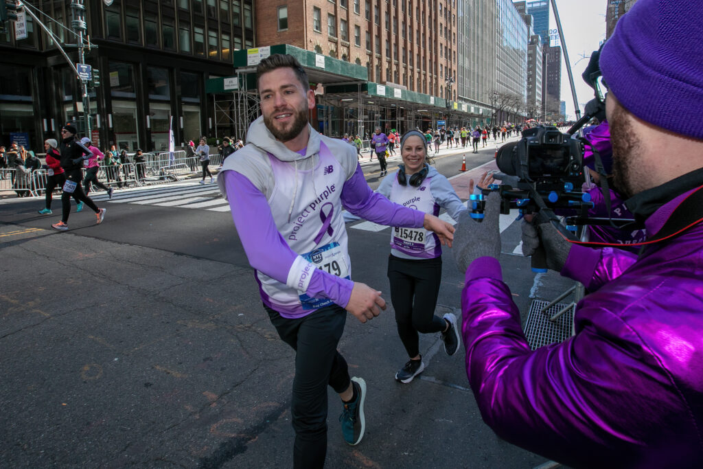 2024 United Airlines NYC Half Marathon Project Purple