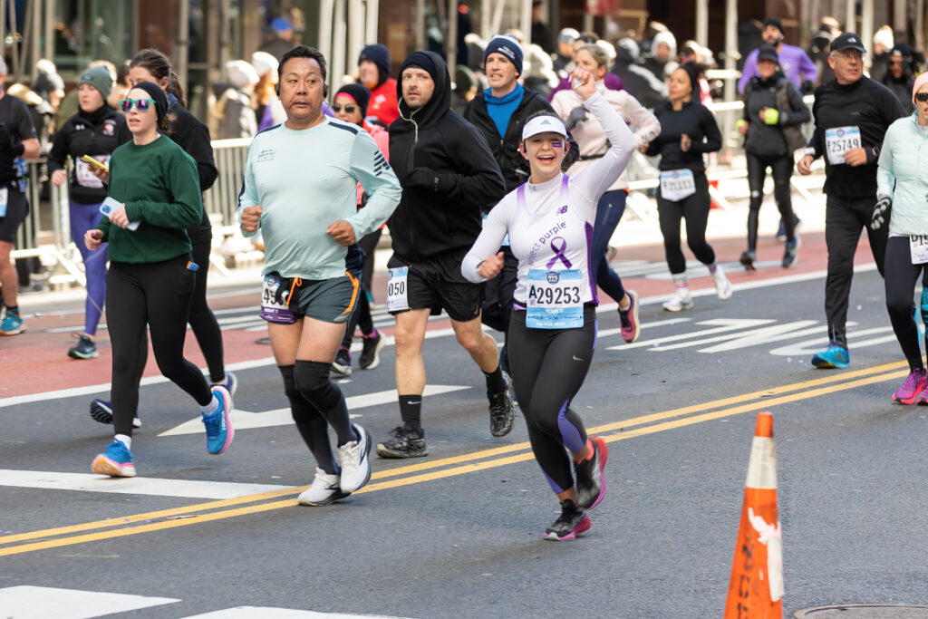 2024 United Airlines NYC Half Marathon Project Purple