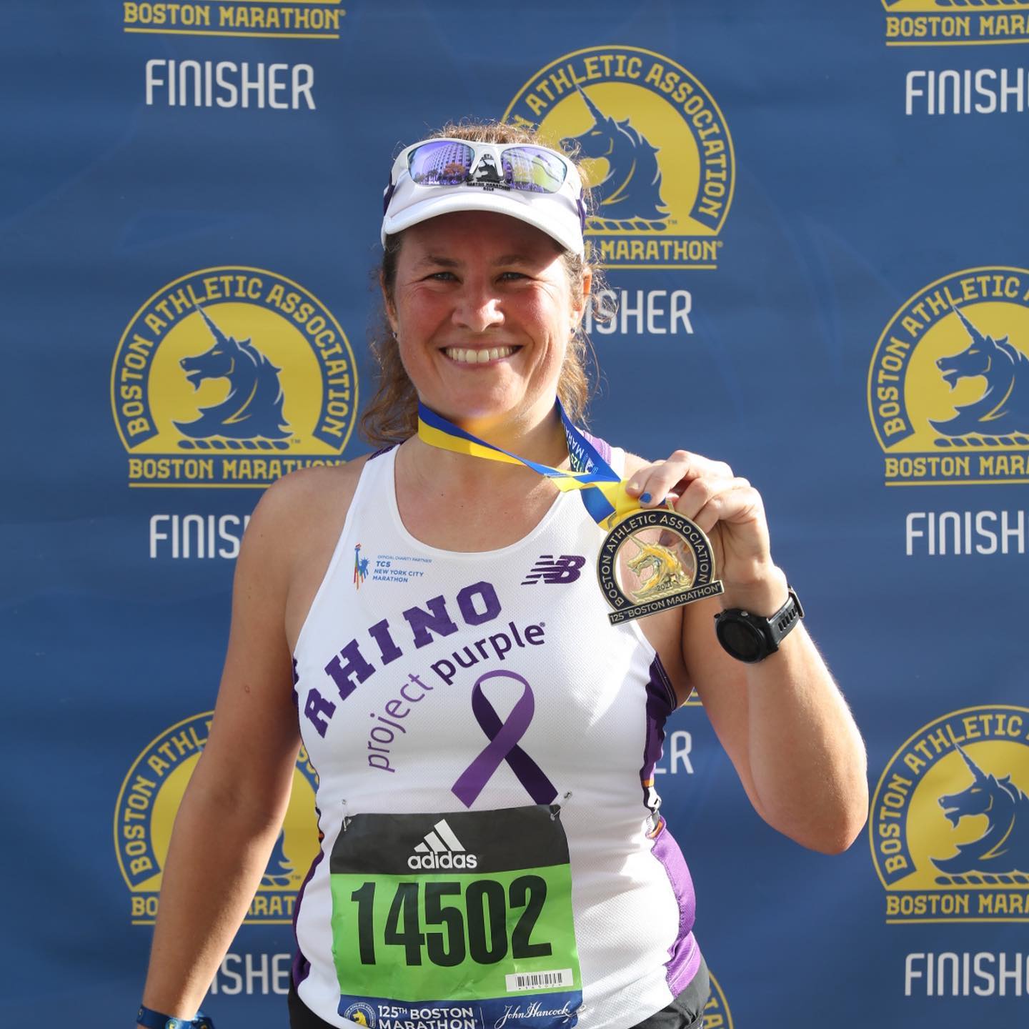 Boston Marathon 2025 w/ Project Purple Pancreatic Cancer Charity